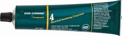 Dow Corning - 5.3 Ounce Tube Electrical Insulating Compound - 212°F Flash Point, 450 V/mil Dielectric Strength, Flammable, Plastic Safe - Apex Tool & Supply