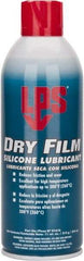 LPS - 16 oz Aerosol Dry Film/Silicone Lubricant - Clear, 500°F Max - Apex Tool & Supply