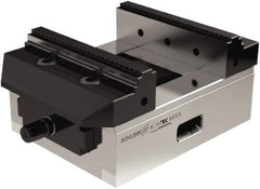 Schunk - 125mm Jaw Width, 160mm Max Jaw Opening, 33mm Throat Depth, Manual Precision Self Centering Vise - Apex Tool & Supply