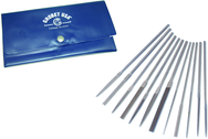 Escapement File, 12-pc SET, Cut 6 - Apex Tool & Supply