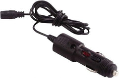 Ergodyne - 12 VDC Power Adapter for Heated Jacket - 4.92' Long, Black, Plastic - Apex Tool & Supply