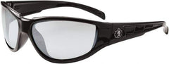 Ergodyne - Indoor/Outdoor Lenses, Framed Safety Glasses - Uncoated Lenses, Size Universal, Wrap Around - Apex Tool & Supply