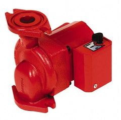 Bell & Gossett - 0.068 hp, 1 Phase, Cast Iron Housing, Noryl Impeller, Inline Circulator Pump - 115/230V Volt, 60 Hz Hz, 125 Max psi, 120V Motor - Apex Tool & Supply