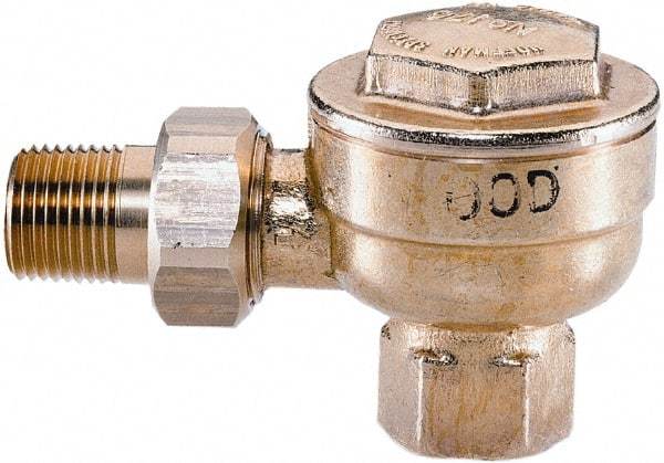 Hoffman Speciality - 2 Port, 1/2" Pipe, Stainless Steel Thermostatic Steam Trap - 25 Max psi - Apex Tool & Supply