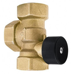 Bell & Gossett - 1" Pipe, Brass Manually Operated Plumbing Valve - Buna Seal, FNPT - Apex Tool & Supply