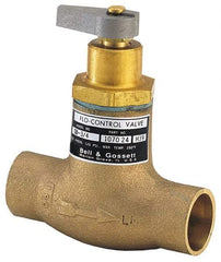 Bell & Gossett - 3/4" Pipe, Bronze Manually Operated Plumbing Valve - Buna Seal, Sweated - Apex Tool & Supply