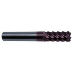 3/4" Dia. - 4" OAL - 45° Helix Firex Carbide End Mill - 8 FL - Apex Tool & Supply