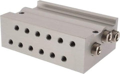 ARO/Ingersoll-Rand - 10-32 4 Station Solenoid Valve Manifold - Use with 4-Way Sierra TN Series 10mm Miniature Manifold Valves - Apex Tool & Supply