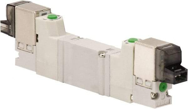 ARO/Ingersoll-Rand - Solenoid Actuator, Solenoid Return, 2 Position, Body Ported Solenoid Air Valve - 24 VDC Input, 0.2 CV, 4 Way, 100 psi, 122° Max Temp, 44° Min Temp - Apex Tool & Supply