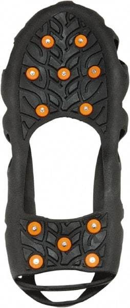 Ergodyne - Size S, (Women's Size S) Strap-On Cleat - Steel Studs Traction, Black - Apex Tool & Supply