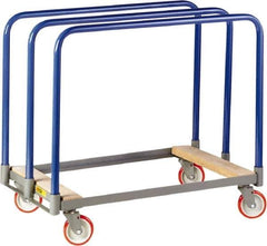 Little Giant - 1,000 Lb Capacity Steel Panel Truck - Steel Deck, 24" OAW, 36" Platform Length, Polyurethane Casters - Apex Tool & Supply