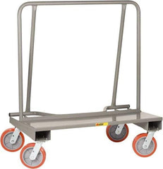 Little Giant - 2,000 Lb Capacity Steel Drywall Cart - 24" OAW, Polyurethane Casters - Apex Tool & Supply