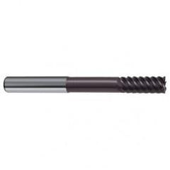 3/8" Dia. - 3" OAL - 55° Helix Firex Carbide End Mill - 6 FL - Apex Tool & Supply