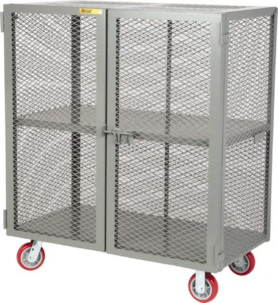 Little Giant - 2 Door, 2 Tier, Mobile Storage Locker - Apex Tool & Supply