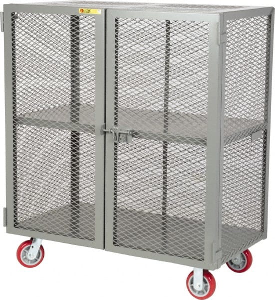 Little Giant - 2 Door, 2 Tier, Mobile Storage Locker - Apex Tool & Supply