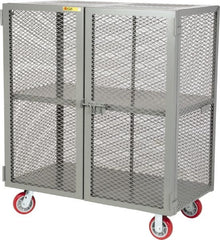 Little Giant - 2 Door, 2 Tier, Mobile Storage Locker - Apex Tool & Supply