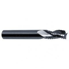 1/2" Dia. - 3" OAL - 30° Helix Bright CBD - End Mill - 3 FL - Apex Tool & Supply