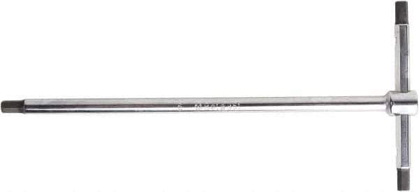 Beta - 14mm Hex, Sliding T-Handle, Hex Key - 13" OAL, Steel, Metric System of Measurement - Apex Tool & Supply