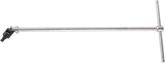 Beta - 3mm Hex, Sliding T-Handle, Swivel Hex Key - 15-1/2" OAL, Steel, Metric System of Measurement - Apex Tool & Supply
