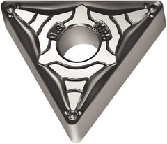 Walter - TNMG431 MP5 Grade WPP20S Carbide Turning Insert - 60° Triangle, 1/2" Inscr Circle, 3/16" Thick, 1/64" Corner Radius - Apex Tool & Supply