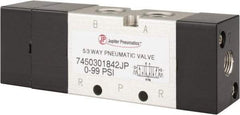 PRO-SOURCE - Specialty Air Valves Valve Type: 5-Way, 3 Position Exhaust Center Actuator Type: Pneumatic Double Acting - Apex Tool & Supply