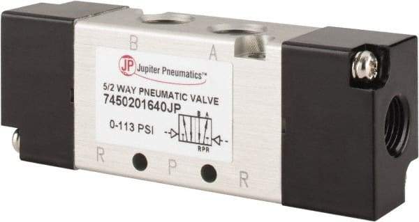 PRO-SOURCE - Specialty Air Valves Valve Type: 5-Way, 2 Position Actuator Type: Pneumatic Double Acting - Apex Tool & Supply