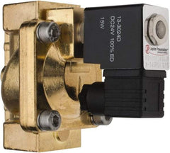 PRO-SOURCE - 1", 2/2 Way Stacking Solenoid Valve - 24 VDC, 12 CV Rate, 4.98" High x 3.78" Long - Apex Tool & Supply
