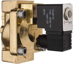 PRO-SOURCE - 3/4", 2/2 Way Stacking Solenoid Valve - 110 VAC, 12 CV Rate, 4.98" High x 3.78" Long - Apex Tool & Supply