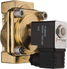 PRO-SOURCE - 1", 2/2 Way Stacking Solenoid Valve - 24 VDC, 11.92 CV Rate, 4.74" High x 3.78" Long - Apex Tool & Supply