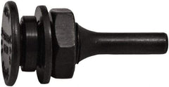 Tanis - 5/8" Arbor Hole to 1/4" Shank Diam Drive Arbor - For 3" Small Diam Wheel Brushes - Apex Tool & Supply