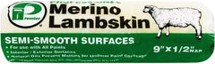 Premier Paint Roller - 1/2" Nap, 9" Wide Paint Roller Cover - Semi-Rough Texture, Lambskin - Apex Tool & Supply