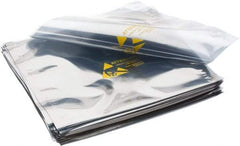 Value Collection - 8" Long x 8" Wide, 3 mil Thick, Clear Metalized Static Shield Bag - Metal-In - Apex Tool & Supply