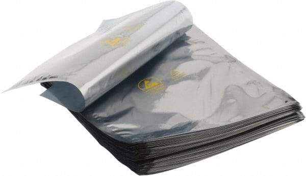 Value Collection - 10" Long x 8" Wide, 3 mil Thick, Clear Metalized Static Shield Bag - Metal-In - Apex Tool & Supply