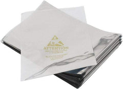 Value Collection - 8" Long x 5" Wide, 3 mil Thick, Clear Metalized Static Shield Bag - Metal-In - Apex Tool & Supply