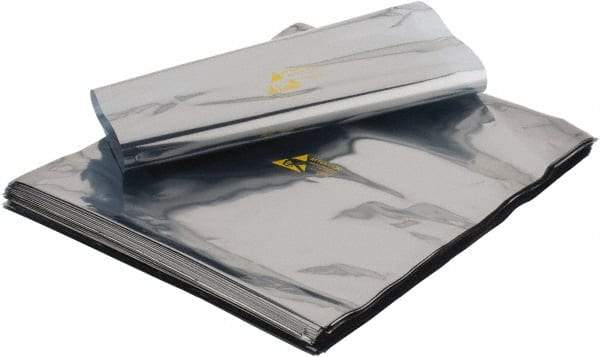 Value Collection - 18" Long x 15" Wide, 3 mil Thick, Clear Metalized Static Shield Bag - Metal-In - Apex Tool & Supply