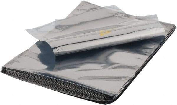 Value Collection - 18" Long x 12" Wide, 3 mil Thick, Clear Metalized Static Shield Bag - Metal-In - Apex Tool & Supply
