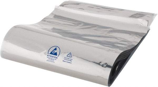 Value Collection - 24" Long x 10" Wide, 3 mil Thick, Clear Metalized Static Shield Bag - Metal-In - Apex Tool & Supply