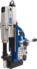 Hougen - 2" Travel, Portable Magnetic Drill Press - 250 & 450 RPM, 9 Amps, 1.5 hp, 1035 Watts - Apex Tool & Supply