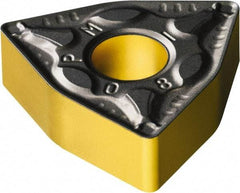 Sandvik Coromant - WNMG433 PM Grade 4305 Carbide Turning Insert - TiCN/AI2O3/TiN Finish, 80° Trigon, 1/2" Inscr Circle, 3/16" Thick, 3/64" Corner Radius - Apex Tool & Supply