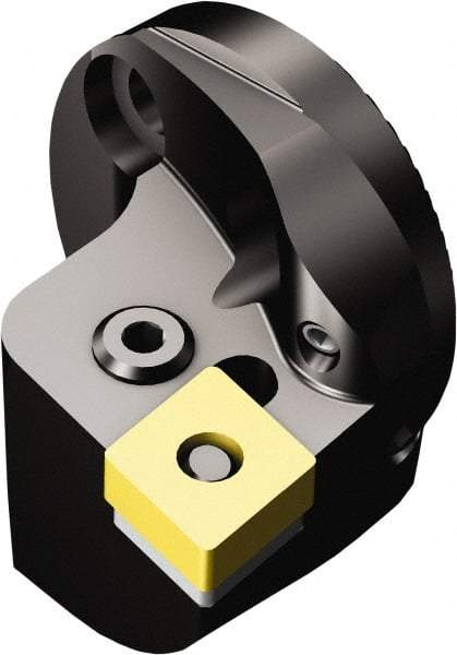 Sandvik Coromant - Left Hand Cut, Size 25, CNMG 322 Insert Compatiblity, Modular Turning & Profiling Cutting Unit Head - 19mm Ctr to Cutting Edge, 28mm Head Length, Through Coolant, Series T-Max P - Apex Tool & Supply