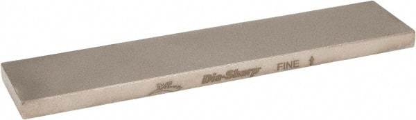 DMT - 4" Long x 0.88" Wide x 0.19" Thick, Diam ond Sharpening Stone - Rectangle, Fine Grade - Apex Tool & Supply