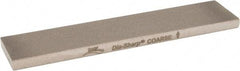 DMT - 4" Long x 0.88" Wide x 0.19" Thick, Diam ond Sharpening Stone - Rectangle, Coarse Grade - Apex Tool & Supply
