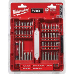 Milwaukee Tool - Power & Impact Screwdriver Bit Sets Point Type: Assorted Bit Type: Driver - Apex Tool & Supply