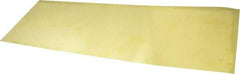 Alinabal - 2 Ft. Long x 8 Inch Wide x 0.01 Inch Thick, Shim Sheet Stock - Laminated Brass, 0.002 Inch Lamination Thickness - Apex Tool & Supply