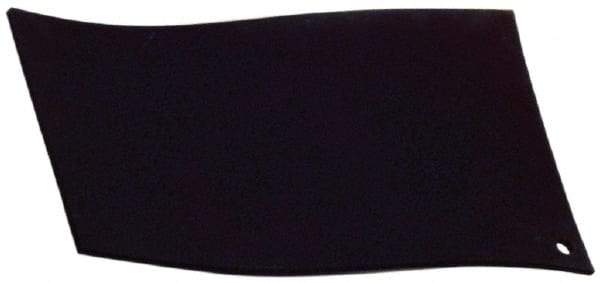 Made in USA - 24" Long, 12" Wide, 3/8" Thick, Neoprene Rubber Foam Sheet - 65 to 75 Durometer, Black, -40 to 212°F, 1,000 psi Tensile Strength, Stock Length - Apex Tool & Supply