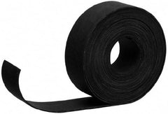 Made in USA - 36" Wide, 1/16" Thick, Neoprene Rubber Foam Sheet - 45 to 55 Durometer, Black, -20 to 180°F, 1,000 psi Tensile Strength, Adhesive Backing, Cut-to-Length - Apex Tool & Supply