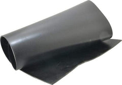Made in USA - 24" Long, 12" Wide, Polyester-Reinforced Neoprene Rubber Foam Sheet - 50 to 60 Durometer, Black, -20 to 180°F, 1,000 psi Tensile Strength, Stock Length - Apex Tool & Supply
