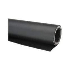 Made in USA - 48" Wide, Polyester-Reinforced Neoprene Rubber Foam Sheet - 50 to 60 Durometer, Black, -20 to 180°F, 1,000 psi Tensile Strength, Cut-to-Length - Apex Tool & Supply