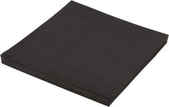Made in USA - 12" Long, 12" Wide, Neoprene Spring Blend Rubber Foam Sheet - 65 to 75 Durometer, Black, -20 to 170°F, 1,000 psi Tensile Strength, Stock Length - Apex Tool & Supply