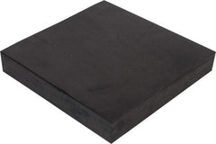 Made in USA - 12" Long, 12" Wide, Neoprene Spring Blend Rubber Foam Sheet - 65 to 75 Durometer, Black, -20 to 170°F, 1,000 psi Tensile Strength, Stock Length - Apex Tool & Supply